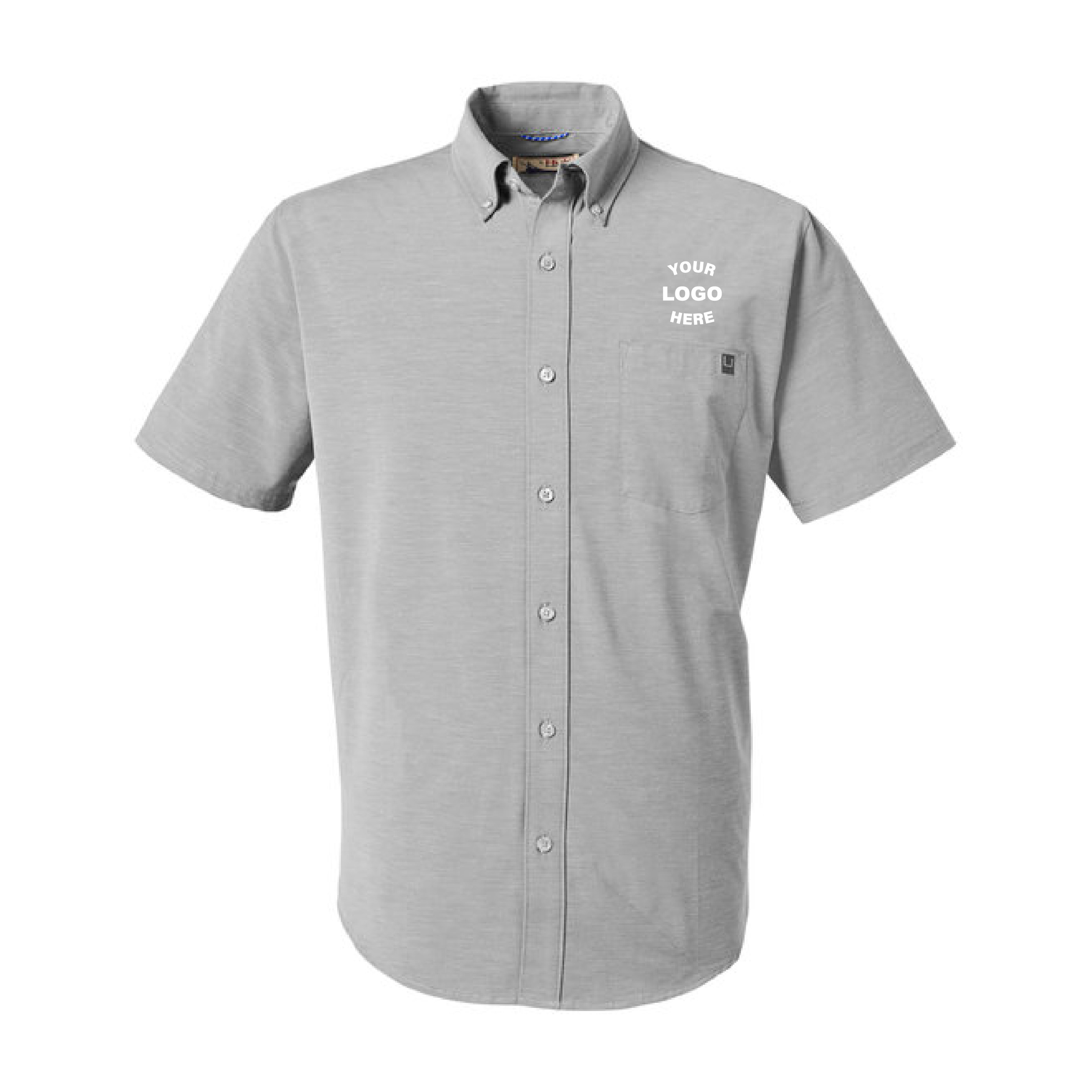 HUK Men's Kona Solid Short Sleeve Shirt